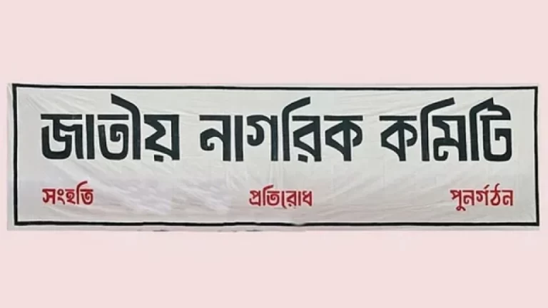 ৪৫ জনকে কেন্দ্রীয় কমিটির সদস্যপদ দিল জাতীয় নাগরিক কমিটি